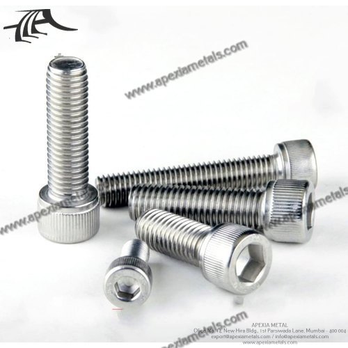 Stainless Steel Full Thread S S Socket Head Cap Screw, Size: M3 - M30