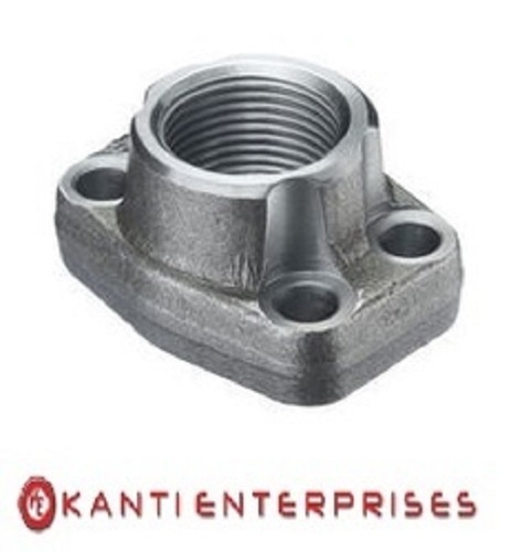 Stainless Steel SAE Threaded Flange, For Industrial, Size: 1-5 inch