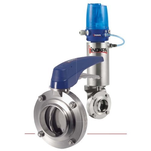 Sanitary butterfly valves