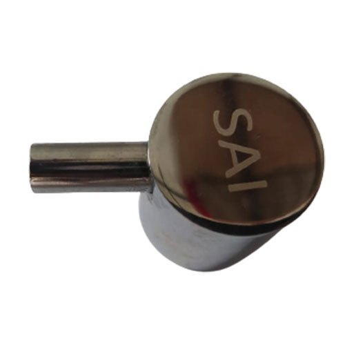 Silver Brass Angle Valve Handle