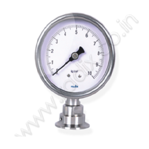 Tri Clover Mounted Sanitary Pressure Gauge