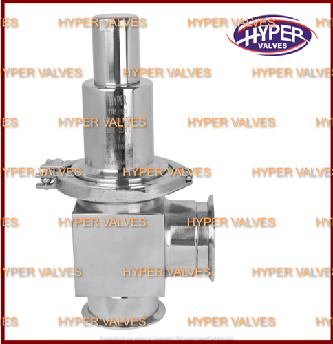 Screwed Sanitary Pressure Relief Valve