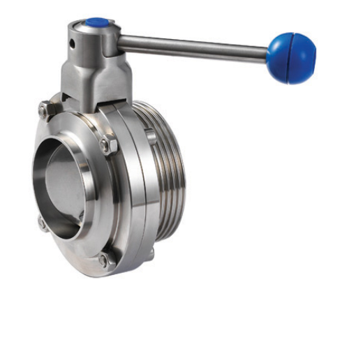 Sanitary Threaded Butterfly Valve