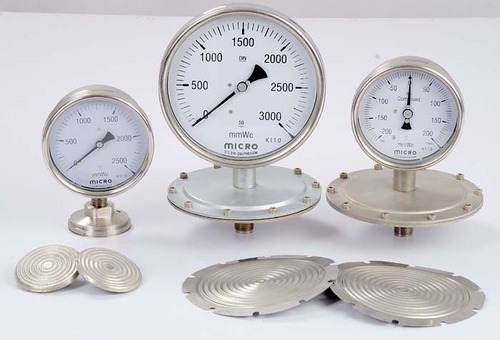 Schaffer & Low Pressure Diaphragm Pressure Gauges