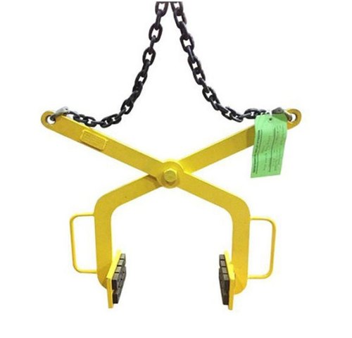 Yellow Scissor Grab Lifting Clamp, For Industrial