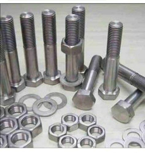 Monel 400 Stud 2 Nuts, Size: M 4 to M 30