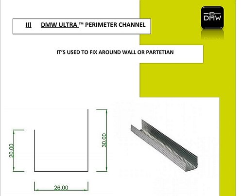 DMW ULTRA PERIMETER CHANNEL