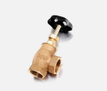 Screwed Bronze Angle Wheel Valve NO 4