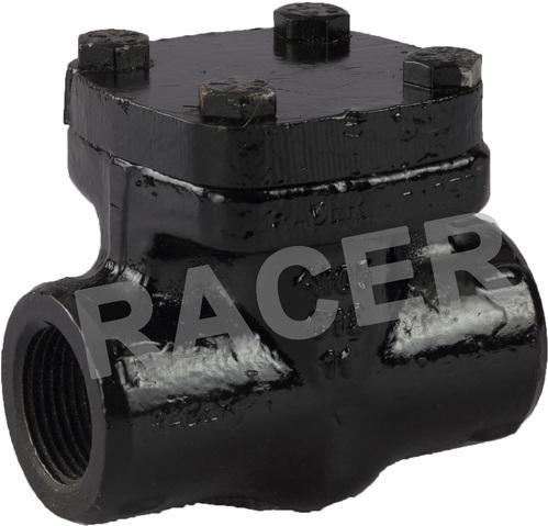 RACER Screwed End Forged Steel Check Valve, Size: 15mm To 50mm