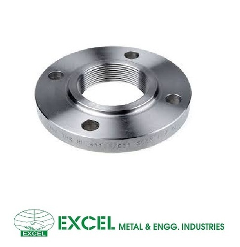 Round Threaded Screwed Flanges, For Industrial