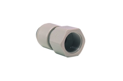Acetal, Polypropylene Nsf John Guest Threaded Connector, For LIQUID CONNECTIONS, Size: MM