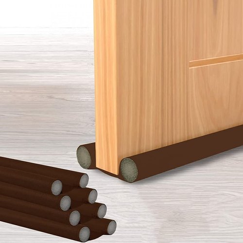 Brown Foam Sealplus Under Door Seal Door Draft Guard, Size: Full