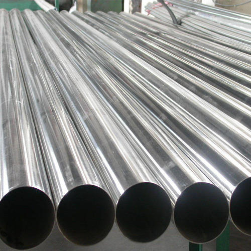 Stainless Steel Seamless Pipes, Shape: Round