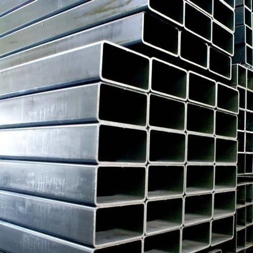 H Square Mild Steel Seamless Rectangle Hollow Section Tubes, For Steel Fabrication, Size: 100 X 200 Mm