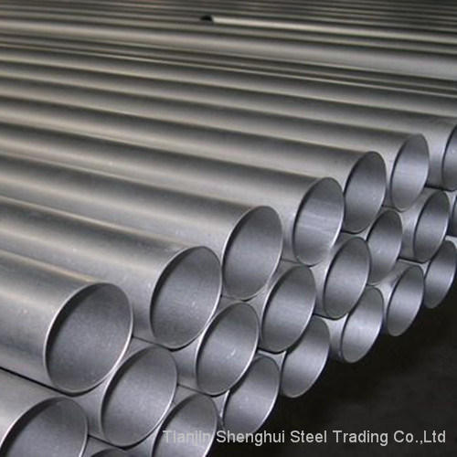 Silver Seamless Steel Pipes, For Industrial, Material Grade: SS316