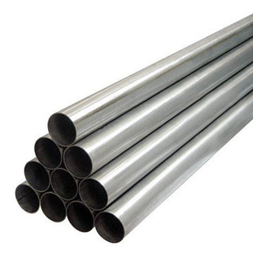Silver Seamless Steel Tube, Material Grade: SS304