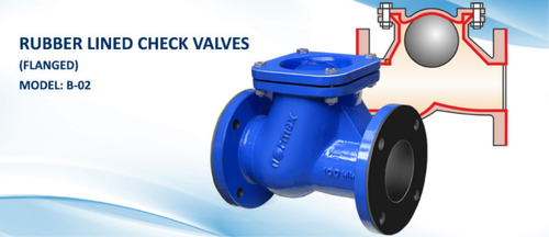 Rubber Lined Check Valves