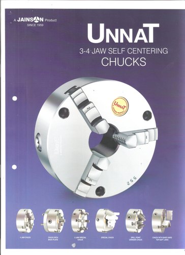 Unnat Self Centering Chucks, 4 Jaws