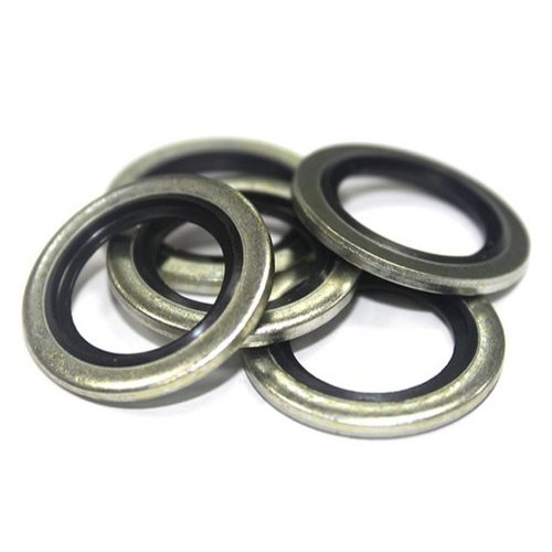 Mild Steel and Rubber Self Centring Bonded Seal