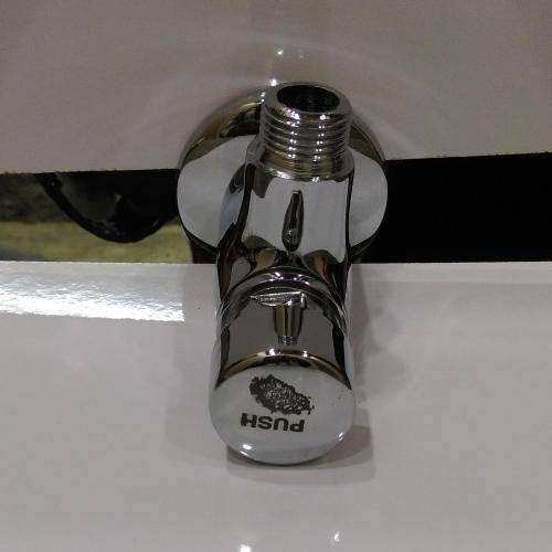Chrome Plated Brass Self Closing Taps, For Washroom, Kitchen