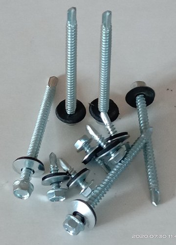 Carbon Steel Zinc Plating Self Drilling Screw, For Hardware Fitting, Model Name/number: Uniware