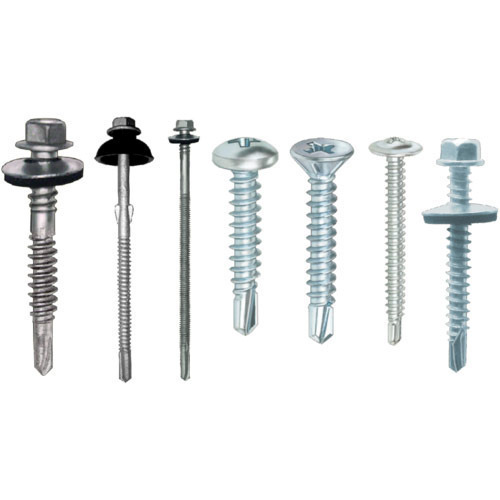 Carbon Steel Self Drilling Screws, Size: M2-M24