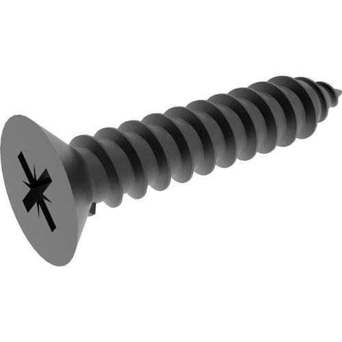 Black Self Tapping Countersunk Screws, For Hardware Fitting