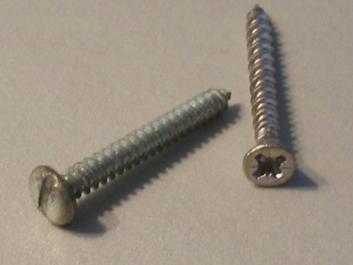 Silver Self Tapping Screw, Size: M1 To M12