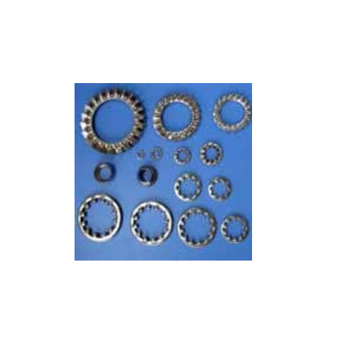 Metal Coated Steel Serrated Lock Washers, For Textile Industry