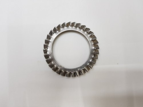 Polished Stainless Steel M18 Outer Teeth Serrated Washer