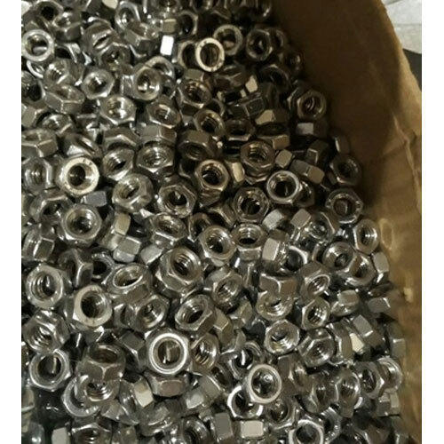 Pragati Hex Share Stainless Steel Nut, Size: H 10 X M8 X 10 Mm
