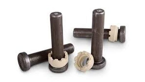 Mild Steel Shear Connectors With Ceramic Ferrule, Size: m19-m25