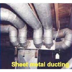 Mild Steel Galvanized Sheet Metal Ducting