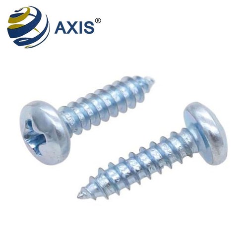 Stainless Steel Full Thread Sheet Metal Screw, For Industrial, Size: Ss