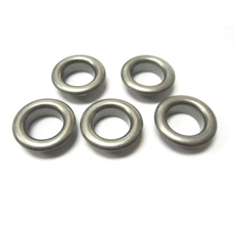 Silver round eyelet brass metal, Size/Dimension: 15 Mm