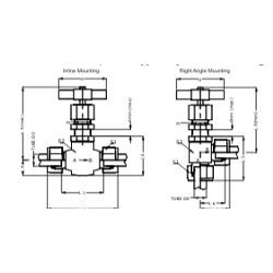 Shut off Valves Inline Mountings