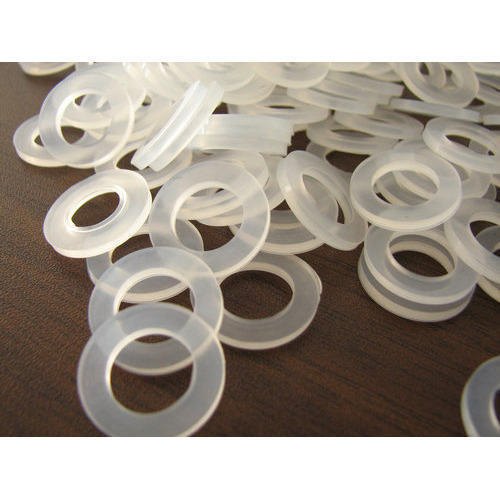 Round Silicone Rubber Transparent Washer