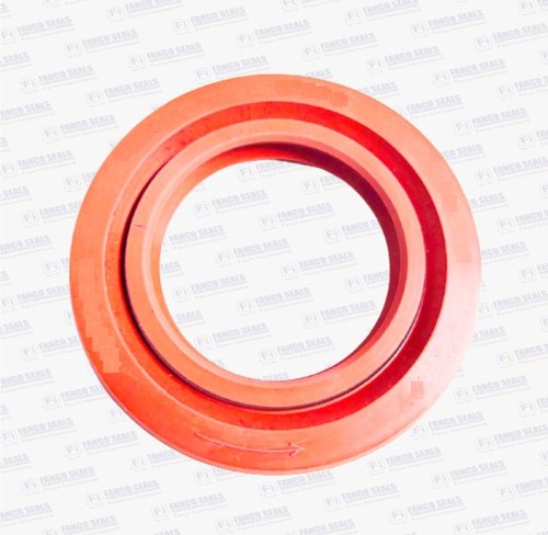 Silicon Rubber Oil Seal, For Industrial, Size: Upto 150mm