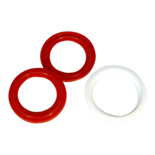 Sevitsil Silicone Rubber Tri Clover Gaskets, 7 mm