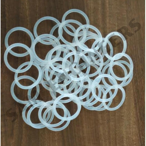 Transparent Silicone Washers - Food Grade