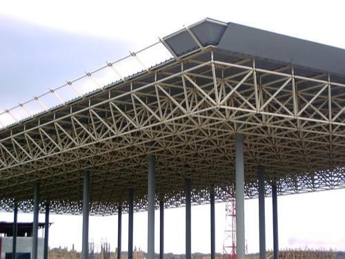 Silver Color Steel Space Frame, for Construction