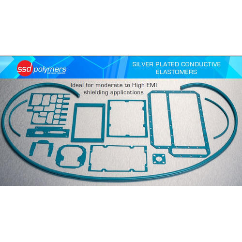 SSD Polymers Silver Plated Conductive Elastomer Gasket