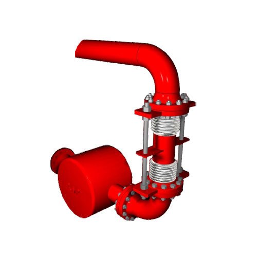 Hydrasun India Single Axial Metallic Expansion Joints, For Hydraulic Pipe, Size: 1.2 inch- 3 meter