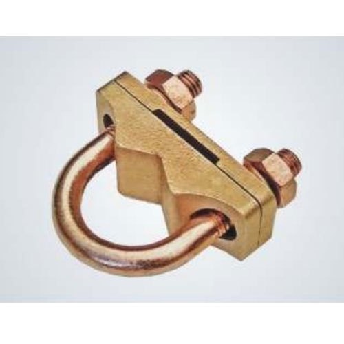 Gold SS Single Bolt Clamps, Light Duty, U Clamp