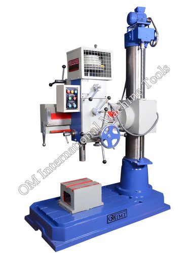 Om Brand Heavy Duty Radial Drill Machine (Auto Feed & Auto Lift), Warranty: 1 Year