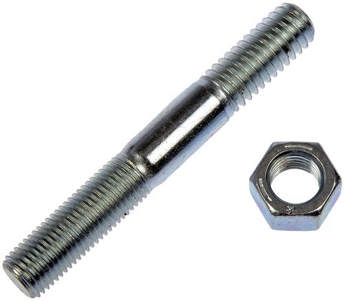 Black Mild Steel Single End Stud