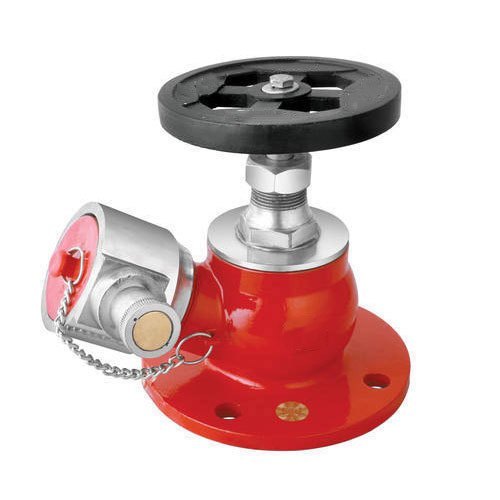 High Pressure Single Headed Hydrant Valve, For Water, Size: 65mm