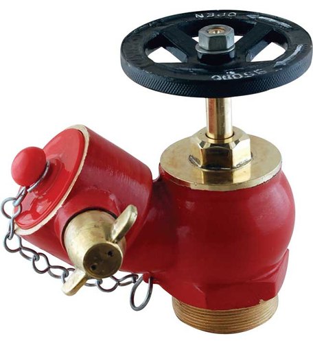 Conventional Gun Metal Single Headed Fire Hydrant Valve - Male Screwed End
