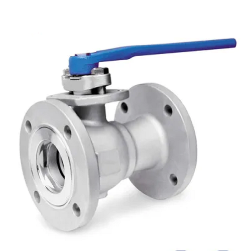 Cast Iron Single Piece Design Ball Valves Flanged Ends