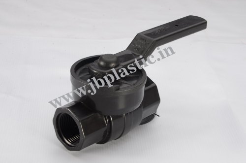 PPCP Single Piece Screwed End Ball Valve